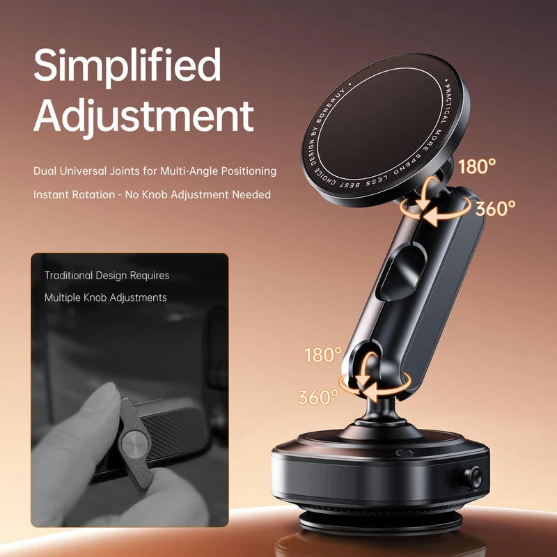 Magnetic Vacuum Phone Stand